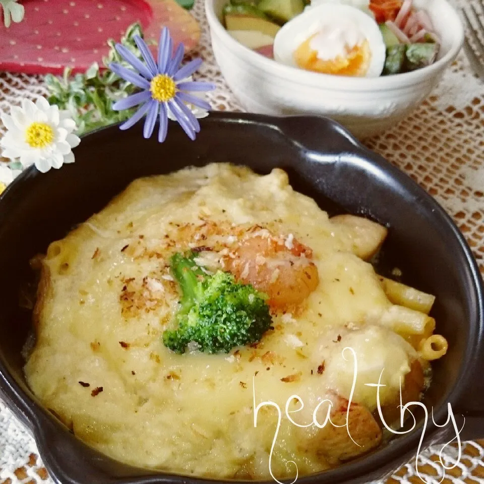 長芋とお豆腐のヘルシーグラタン♪|とまと🍅さん