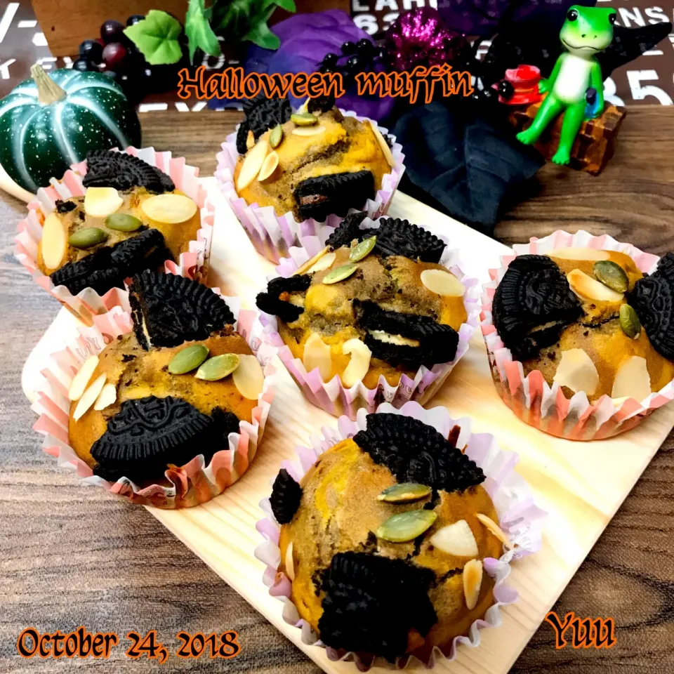 10/24🎃Halloween muffin🎃|ゆうさん