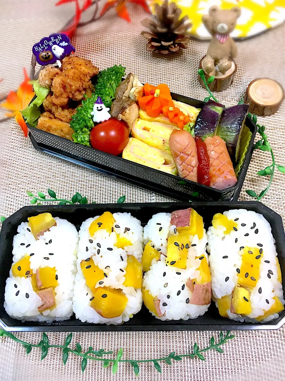 #onigiriaction   #おにぎりアクション   #旦那弁当   #男子弁当   #おにぎり弁当 #安納芋|tomokoさん