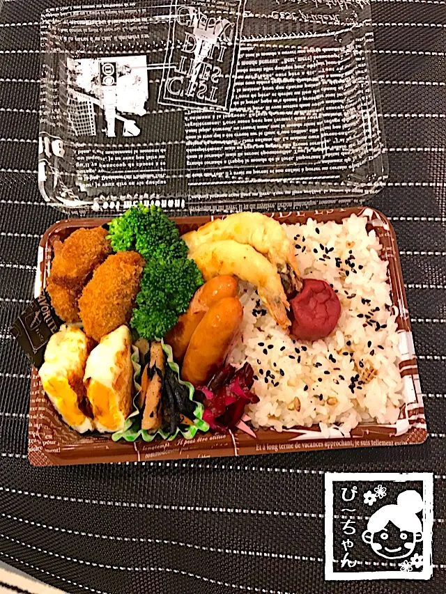 Snapdishの料理写真:旦那様のお弁当😊|☆ぴ〜ちゃん☆さん