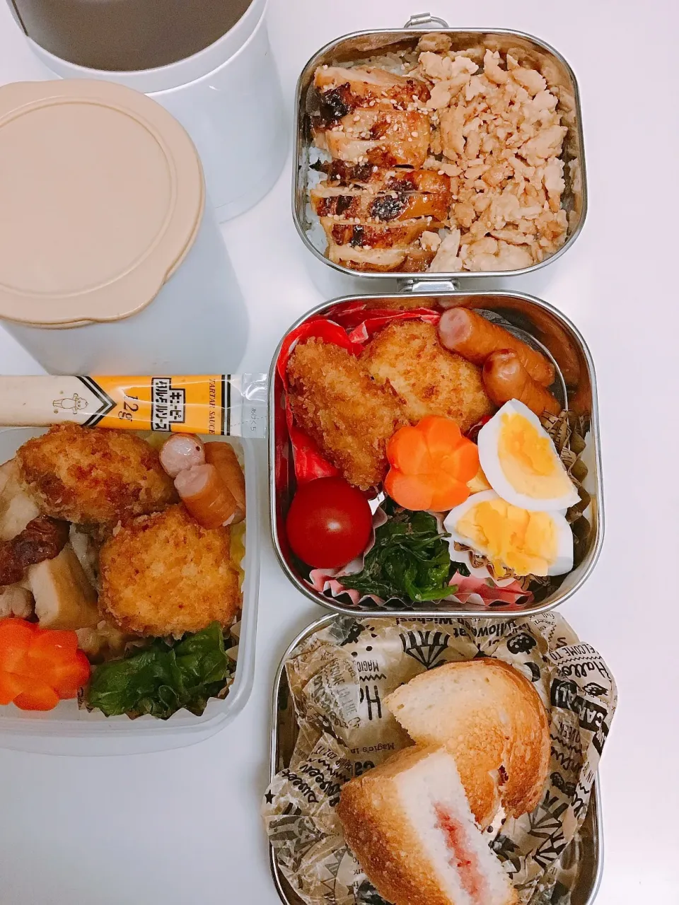 Snapdishの料理写真:今日のお弁当🍱|yumisukeさん