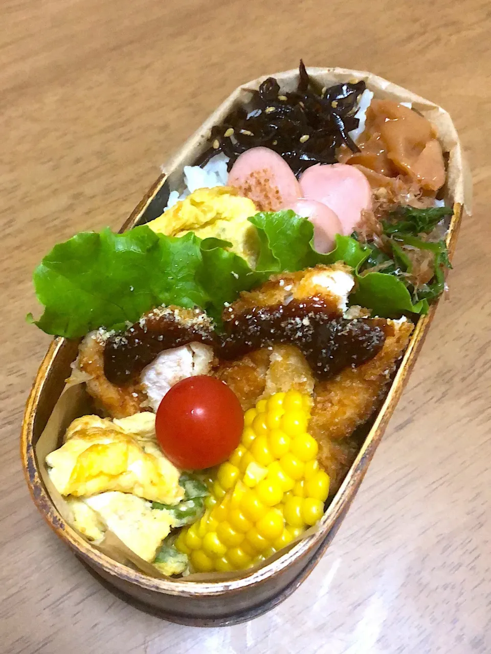 Snapdishの料理写真:高校生お弁当〜(´∀｀=)|☆☆あやや☆☆さん