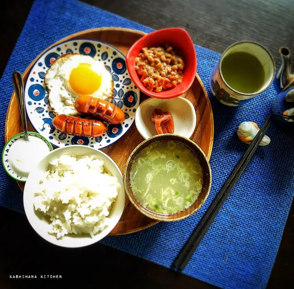 朝ご飯🍚🥢|Kashimanakitchenさん