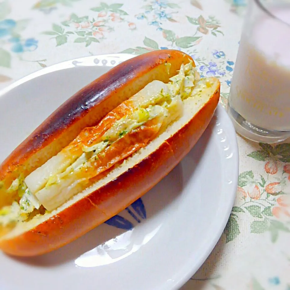 金目鯛の干物の残りリメイク🐠ちくわドッグ|うたかた。さん