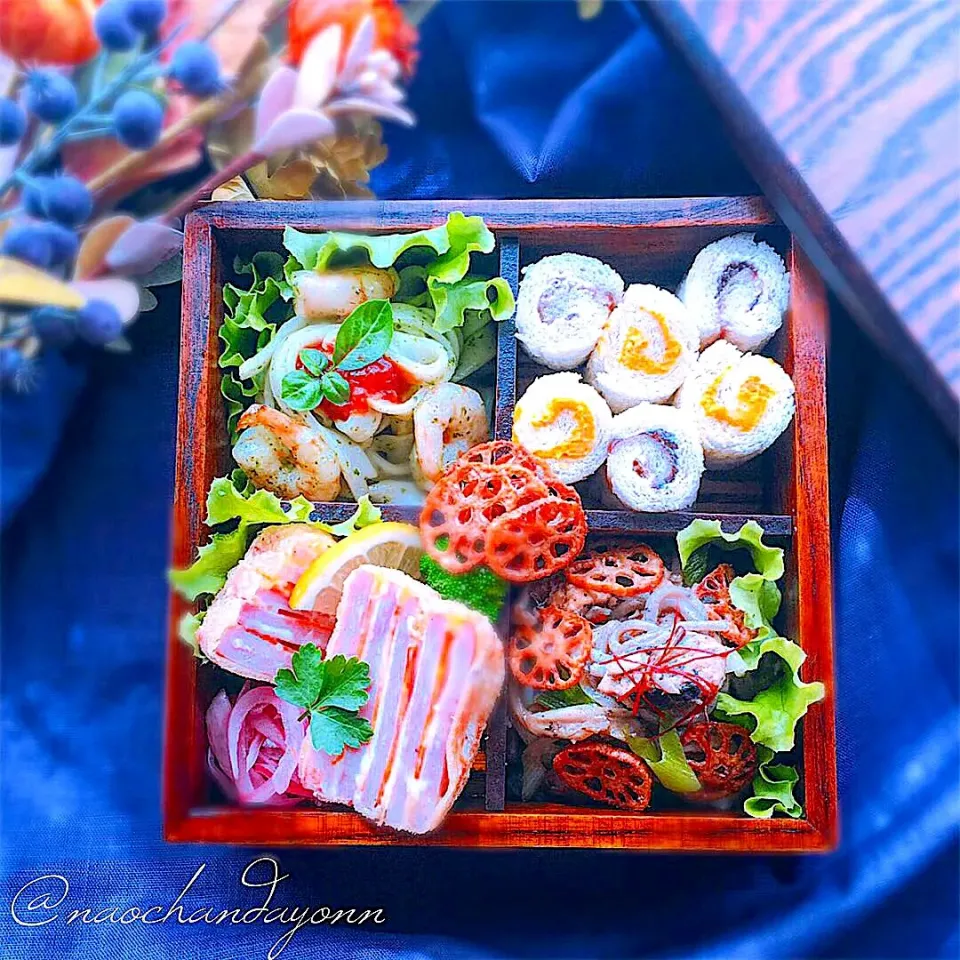 Snapdishの料理写真:#今日のお弁当 
#和洋折衷なお弁当 🍱|naochandayonnさん