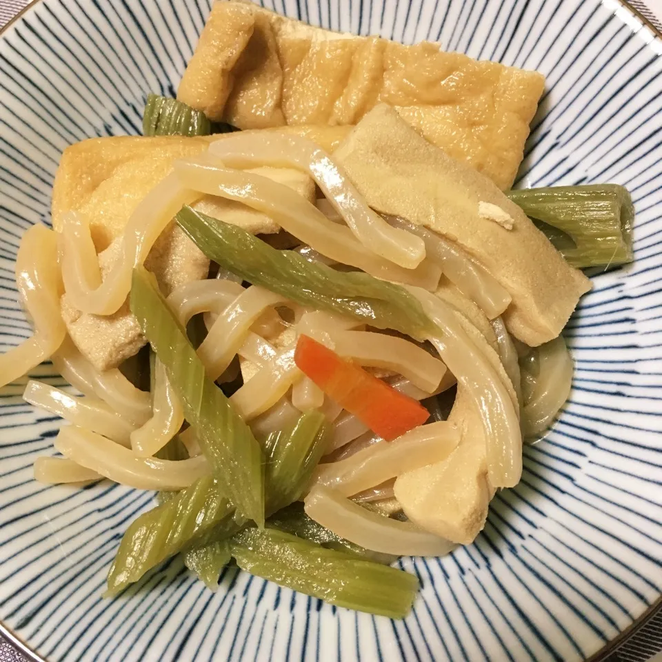 フキの煮物|しろくまさん