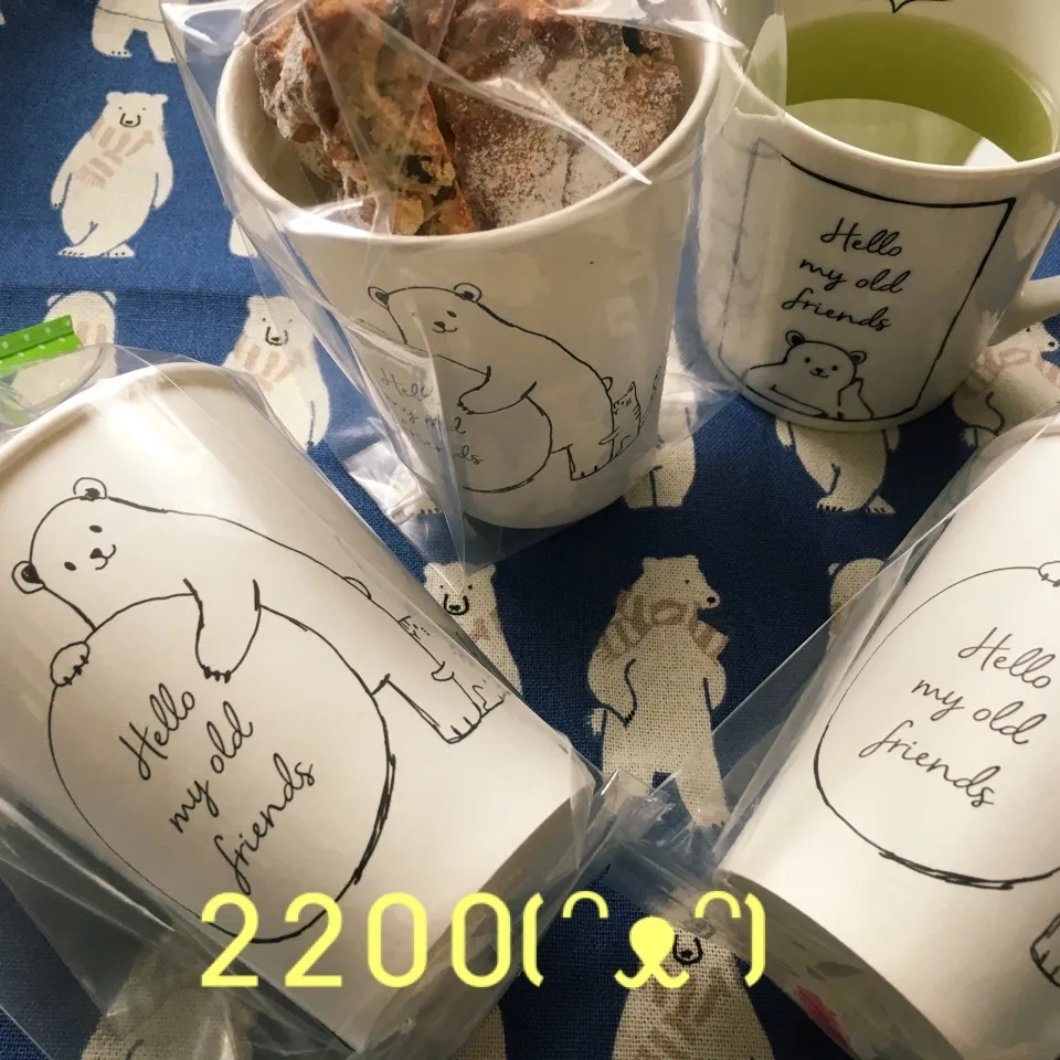 Snapdishの料理写真:ハローベアー(ᵔᴥᵔ)しろくま|しろくまさん