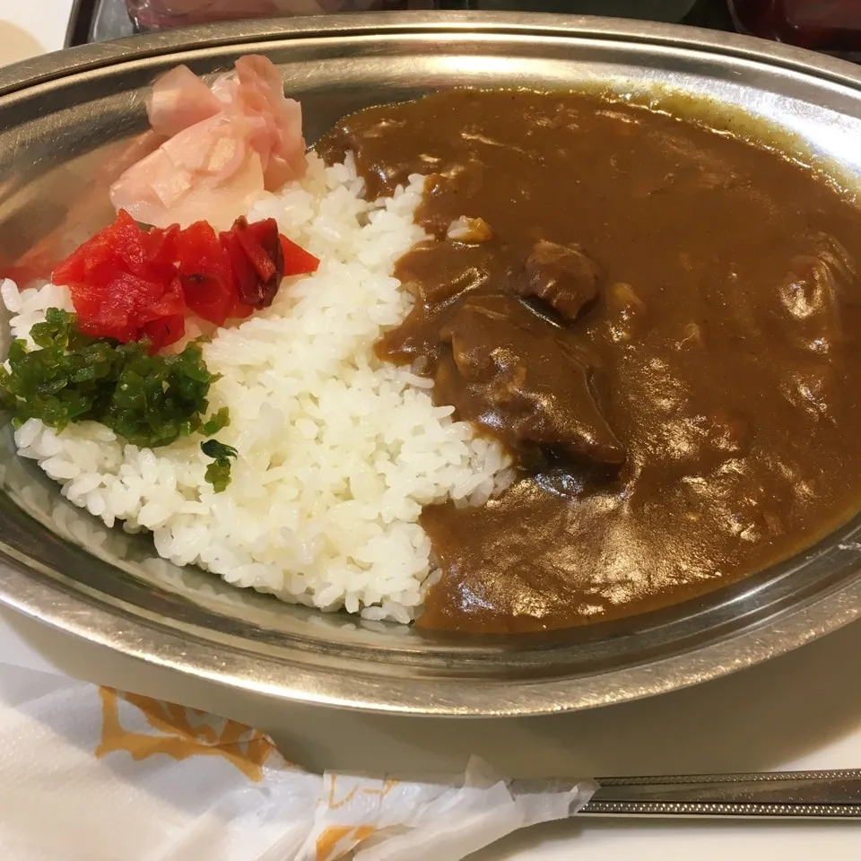 名物インデアンカレー|しろくまさん