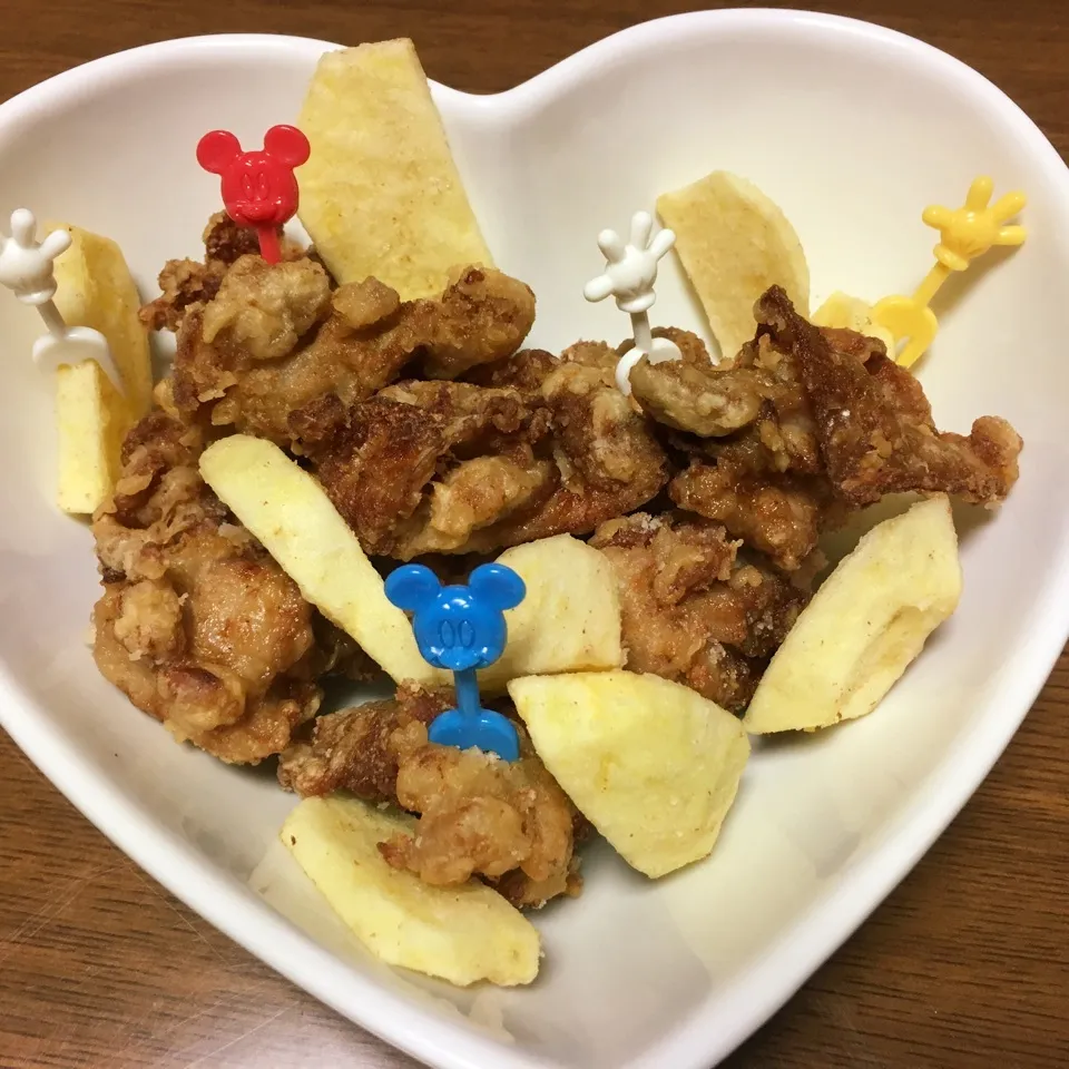 Snapdishの料理写真:からびーチキン🐔|しろくまさん