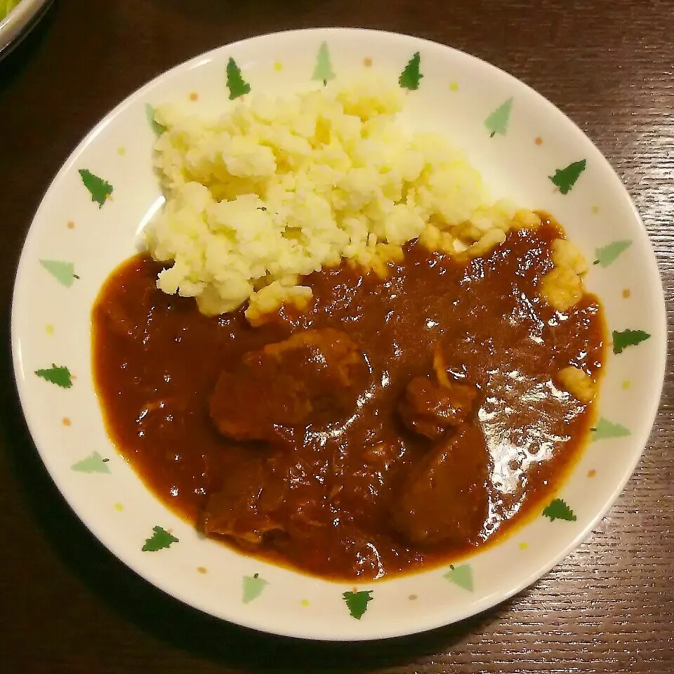 まねっこ豚肉のデミトマ煮込み|Rieさん