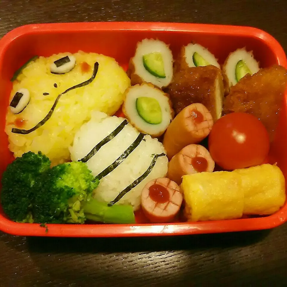 Snapdishの料理写真:Ryoさんのツチノコ弁当|Rieさん