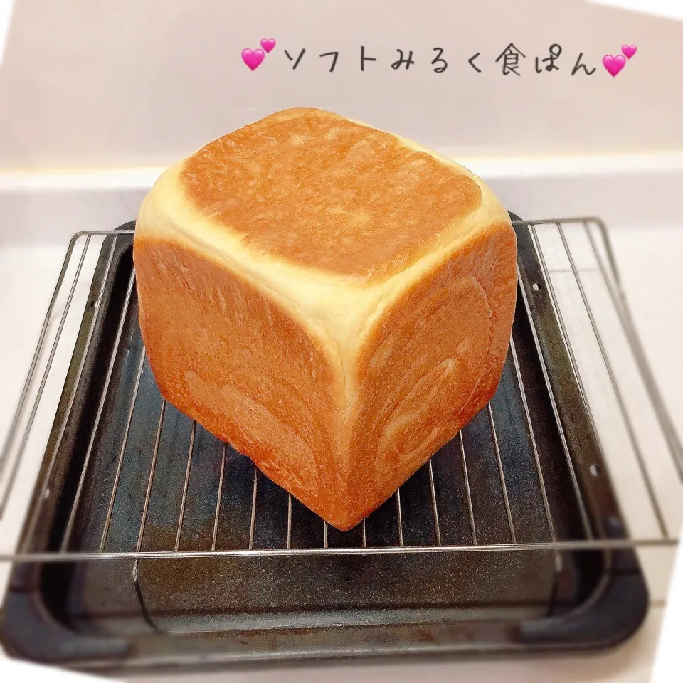 ♡ミルク風味deしっとりソフトな食パン♡|ぷらっとさん