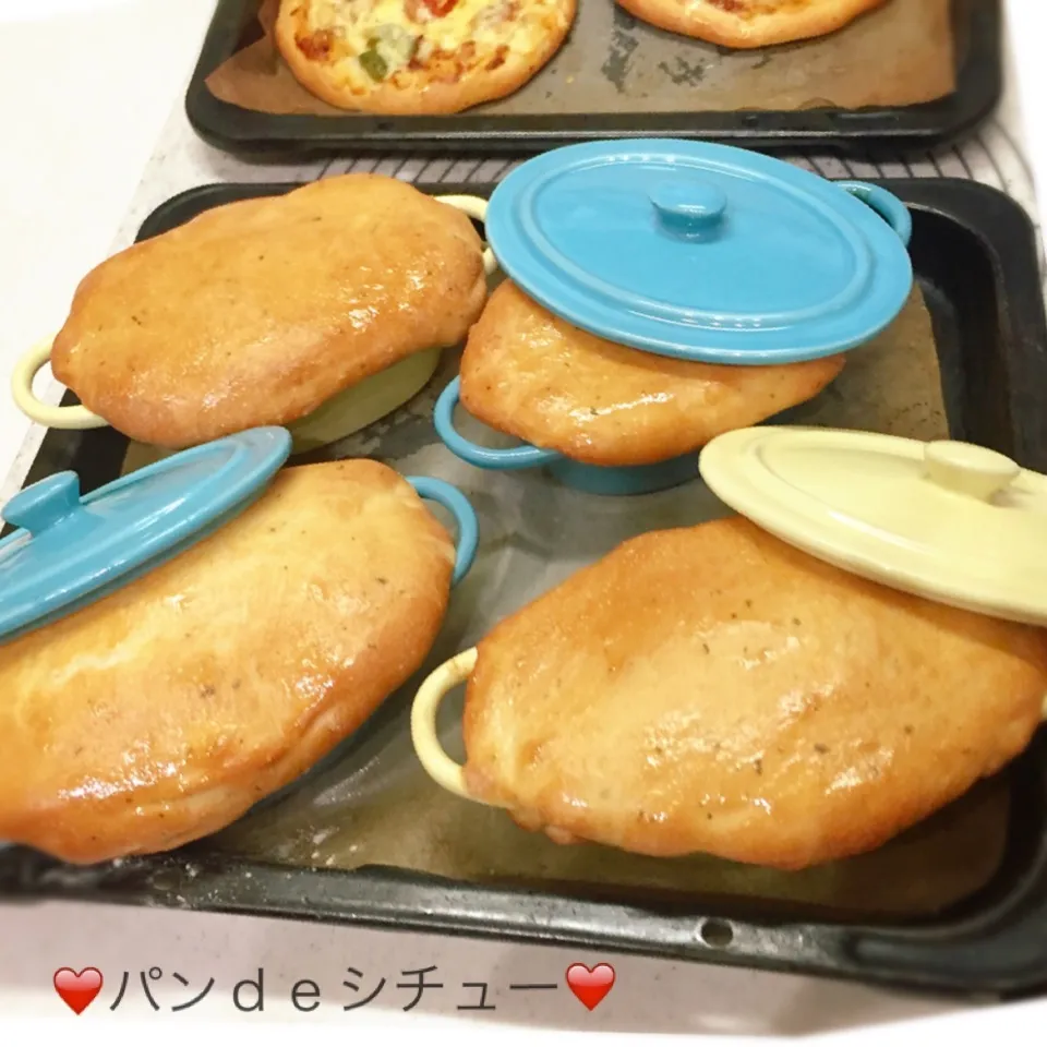 *♬パンとシチュー♡いっしょにどうぞ*♬|ぷらっとさん