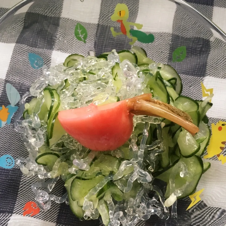 きゅうりの酢の物🥒|しろくまさん