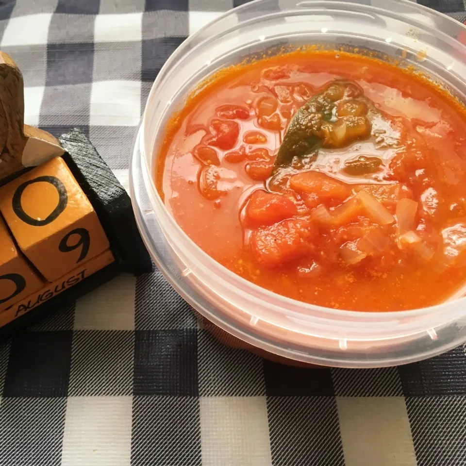 Snapdishの料理写真:完熟トマトソース🍅|しろくまさん