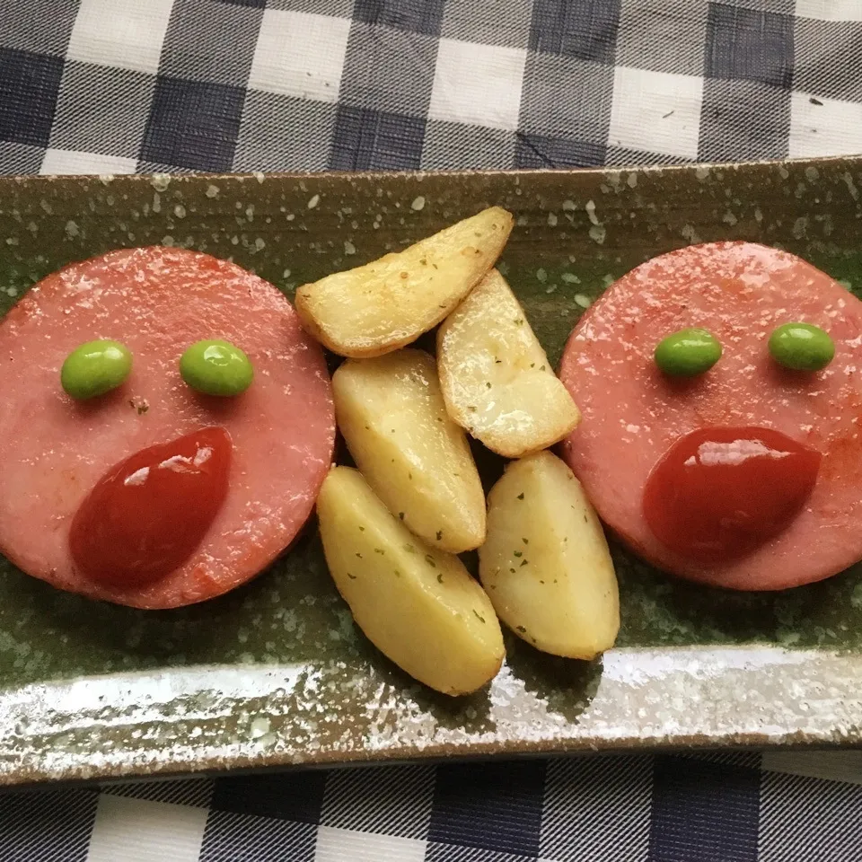 Snapdishの料理写真:口が😳|しろくまさん