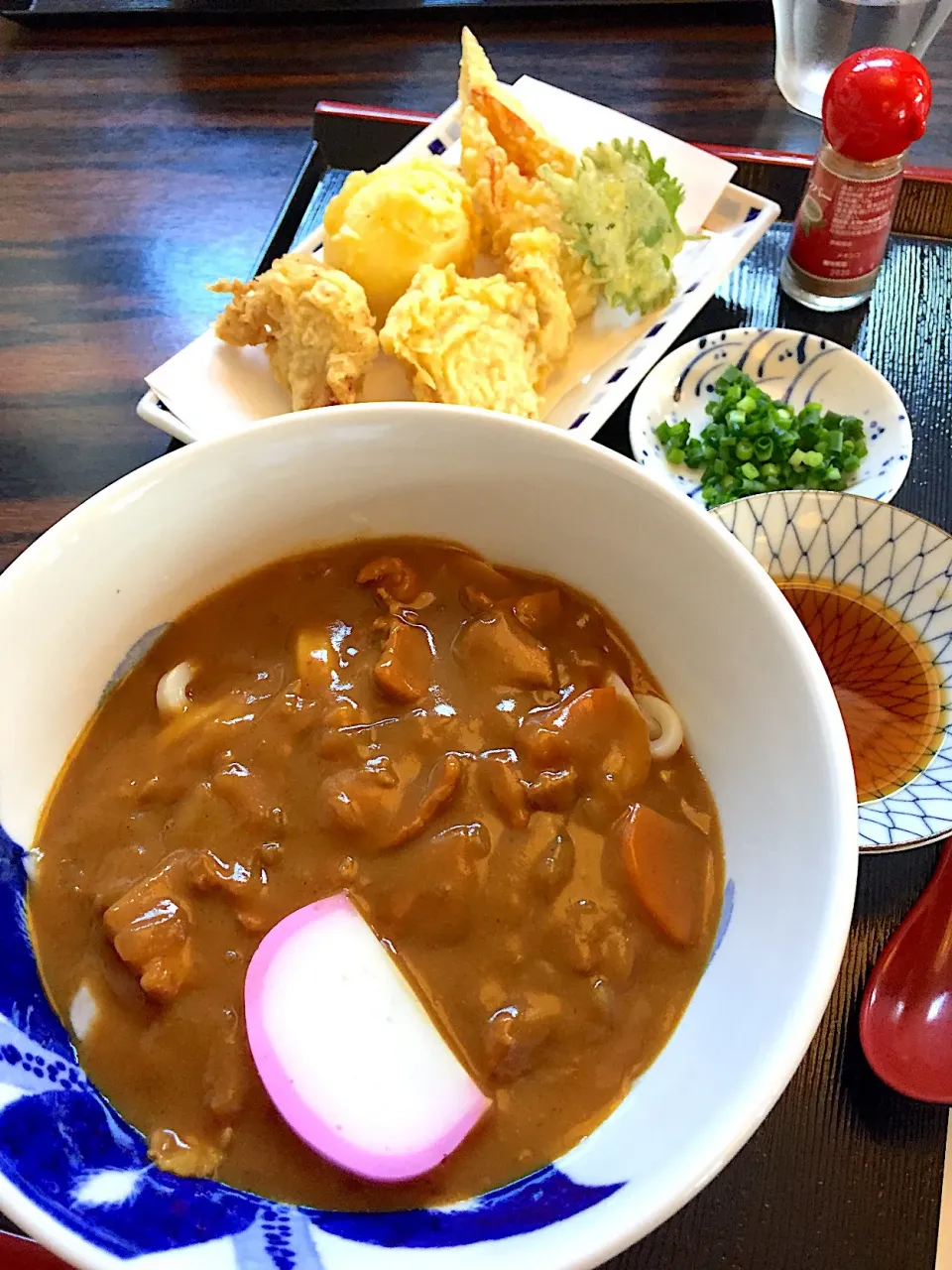 トリオカレーうどん@饂飩 寿庵（宮原）|Kazuya Miyukiさん