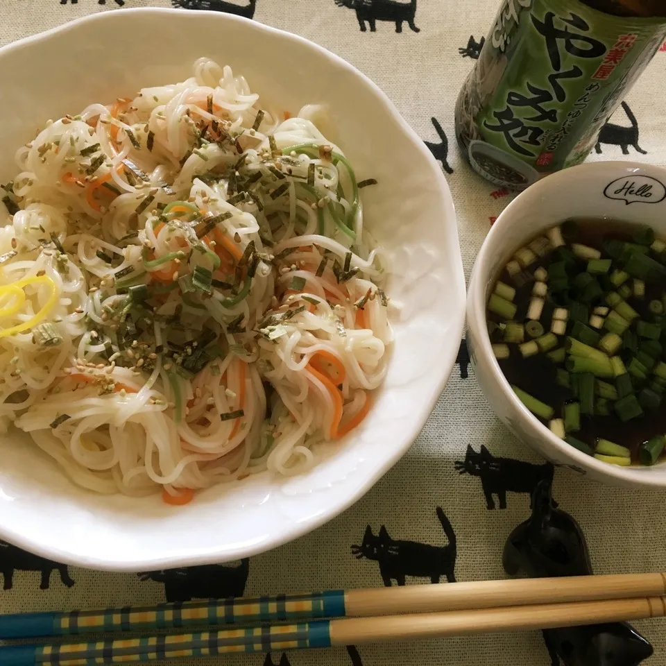 彩菜そうめん🚶‍♀️|しろくまさん