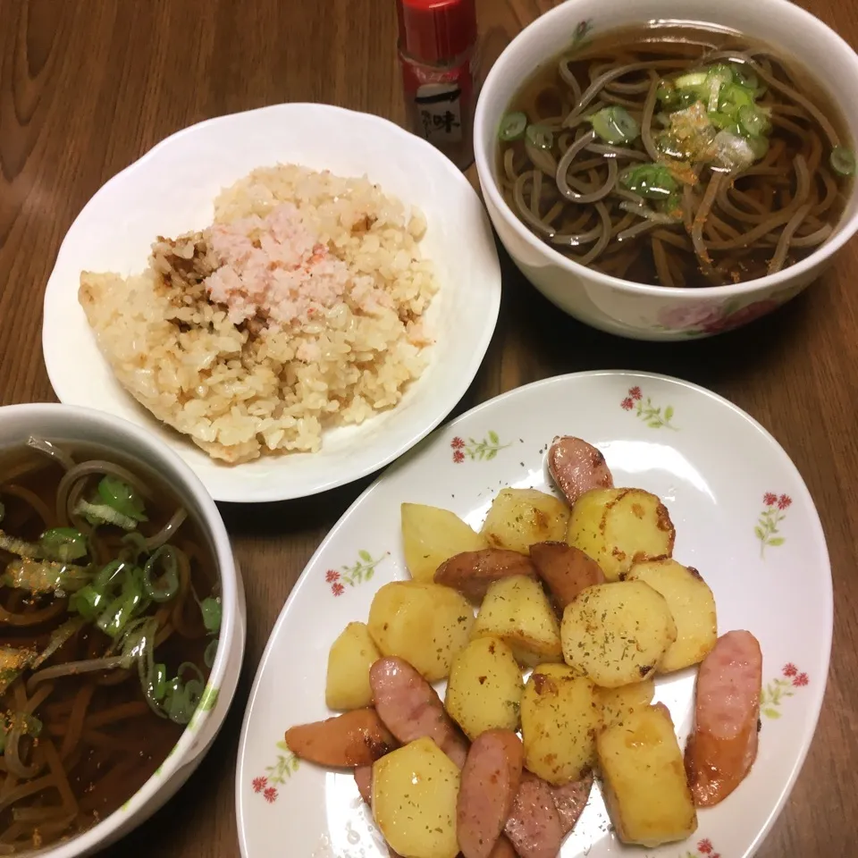 Snapdishの料理写真:晩御飯|しろくまさん