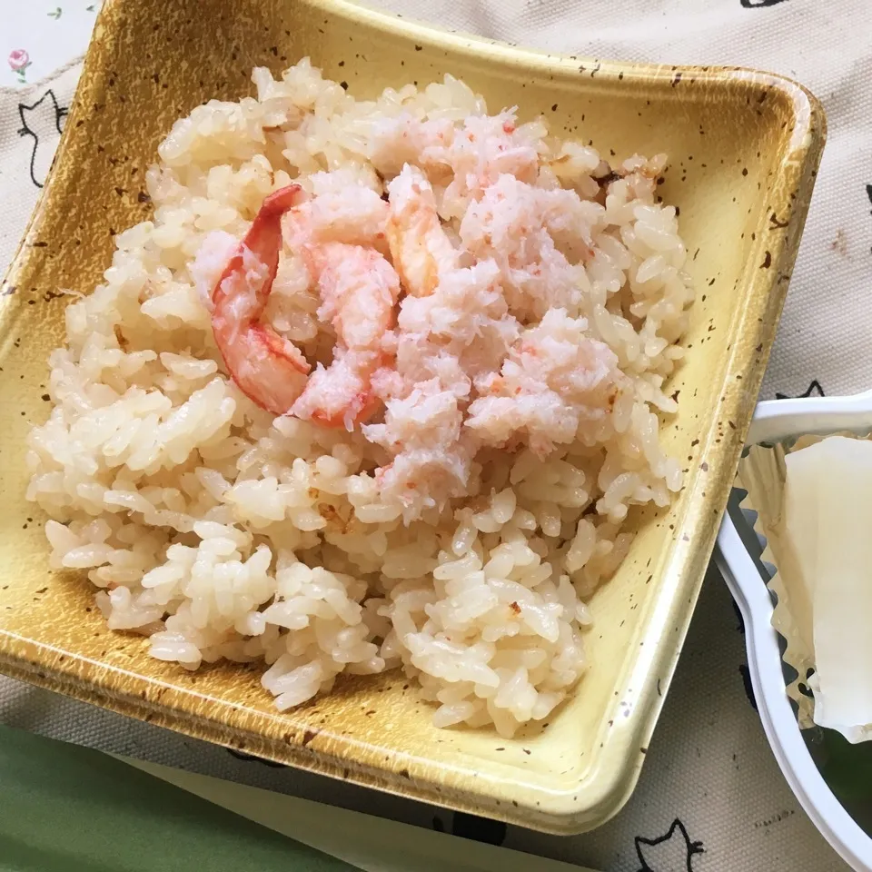 Snapdishの料理写真:かにめし🦀 飯研|しろくまさん