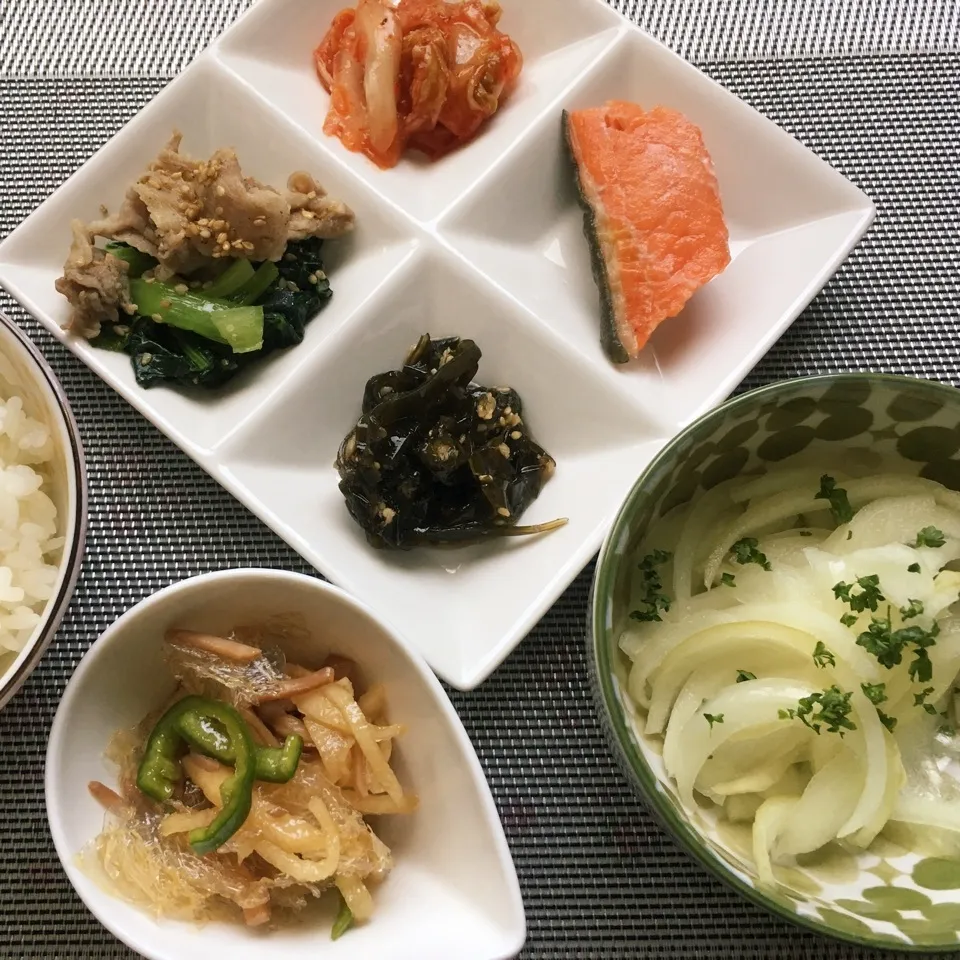 Snapdishの料理写真:お昼ごはん🍚|しろくまさん