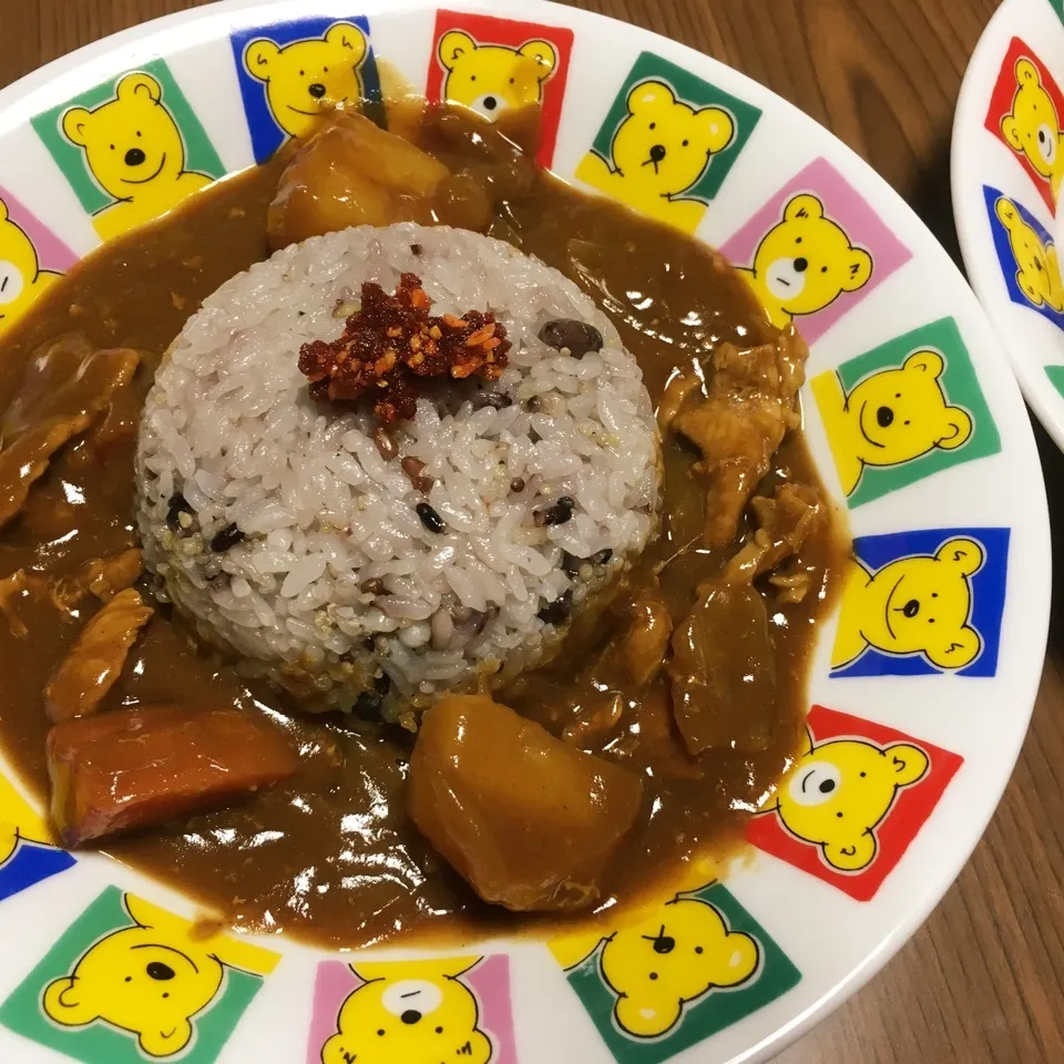 晩御飯🍛|しろくまさん