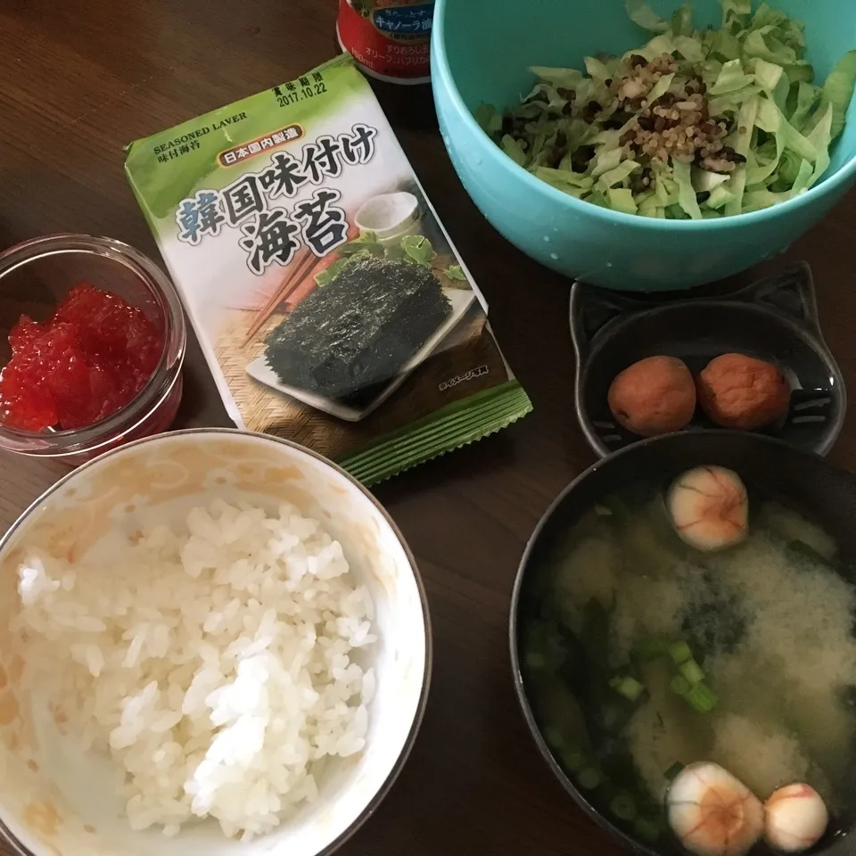 Snapdishの料理写真:朝ごはん|しろくまさん