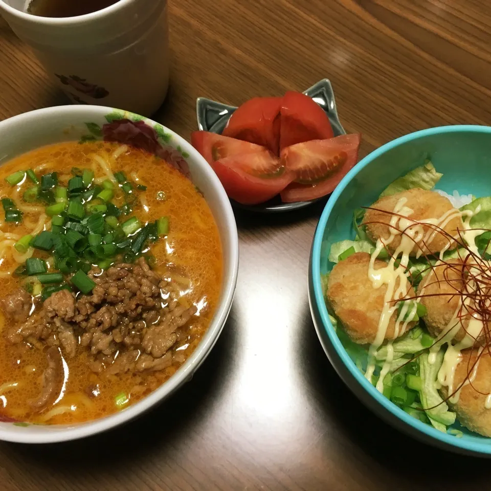 Snapdishの料理写真:晩御飯|しろくまさん