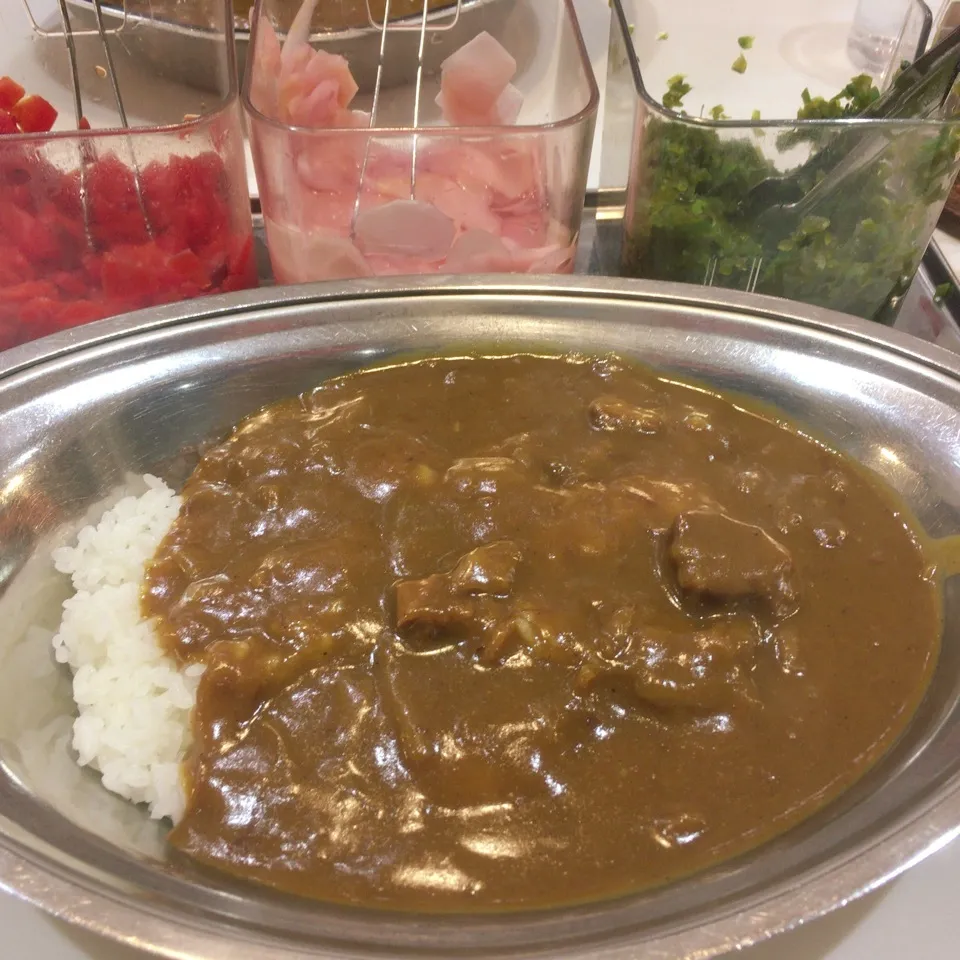 Snapdishの料理写真:インディアンカレー|しろくまさん