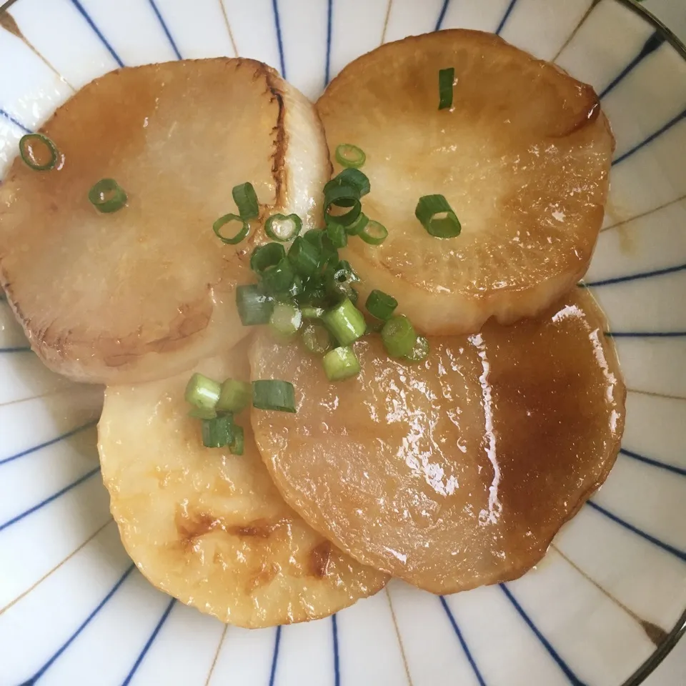 かぶの生姜焼き|しろくまさん