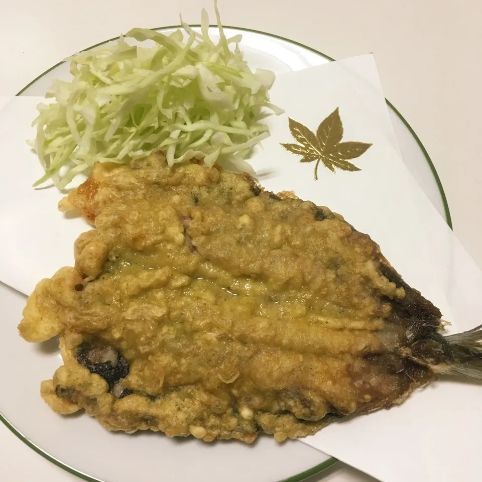 イワシのカレー揚げ|しろくまさん