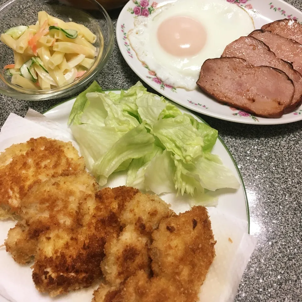 Snapdishの料理写真:晩御飯|しろくまさん