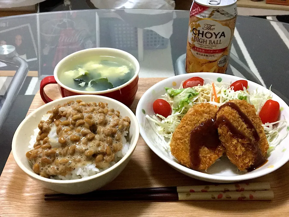 納豆ご飯😅|よぉ〜さん