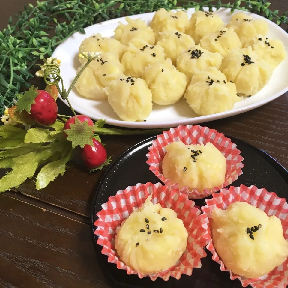 あやちゃんママ♪2100投稿おめでとう🎉芋きんちゃく|TOMOさん