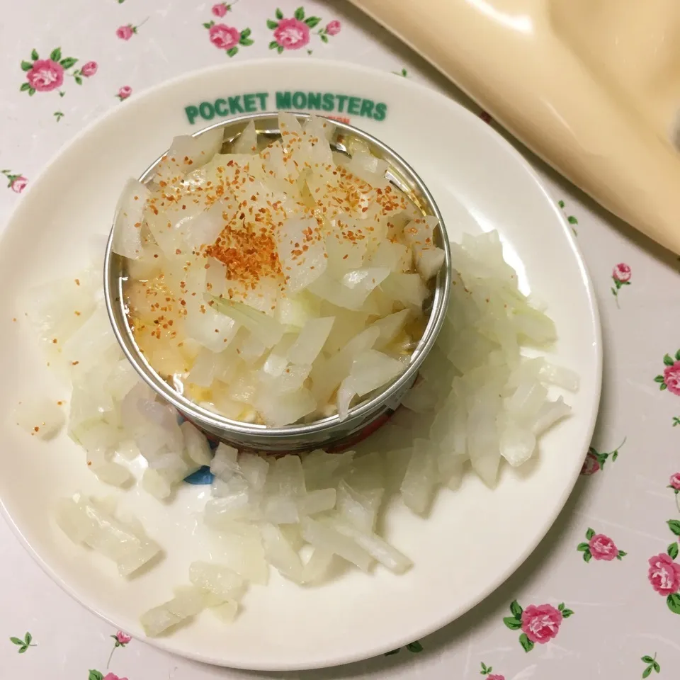 サバ缶でおつまみ✨|しろくまさん