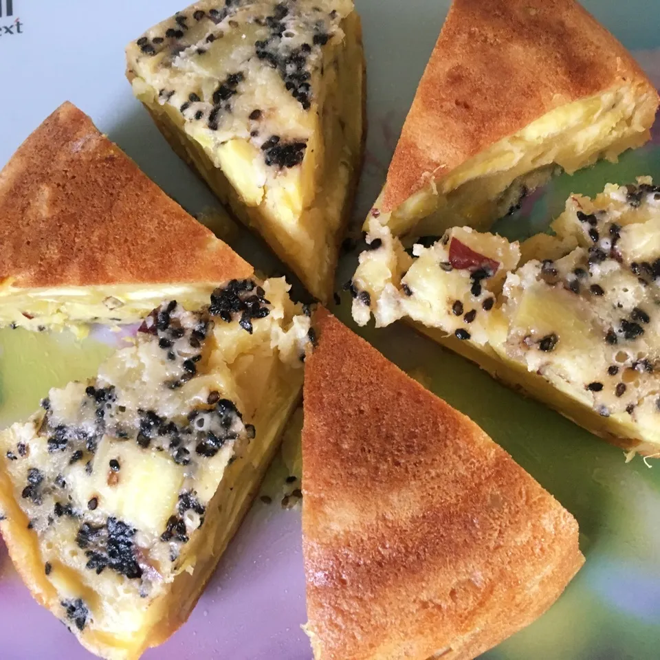 しっとりさつまいもケーキ🍠炊飯器|しろくまさん