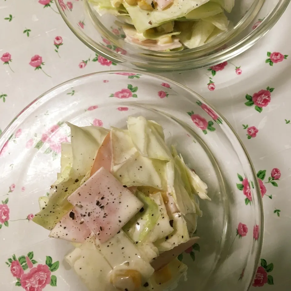 四角いコールスロー|しろくまさん