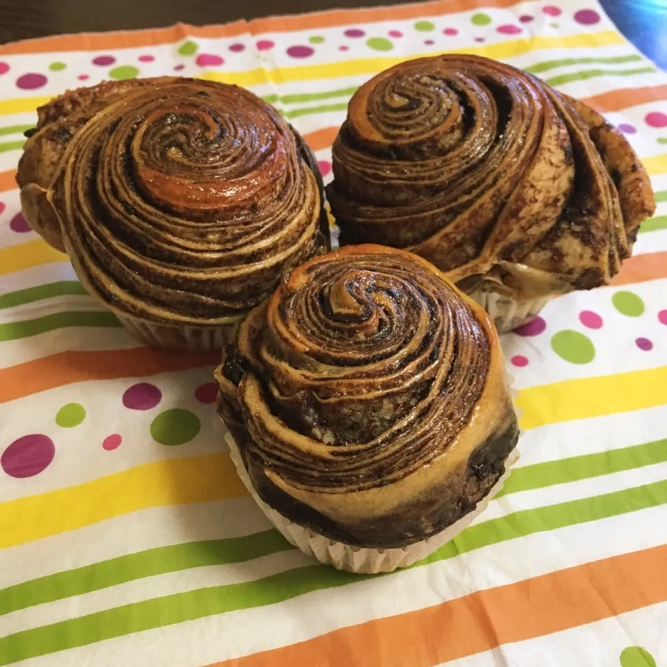 Snapdishの料理写真:マリンちゃんのコーヒーチョコロール|TOMOさん