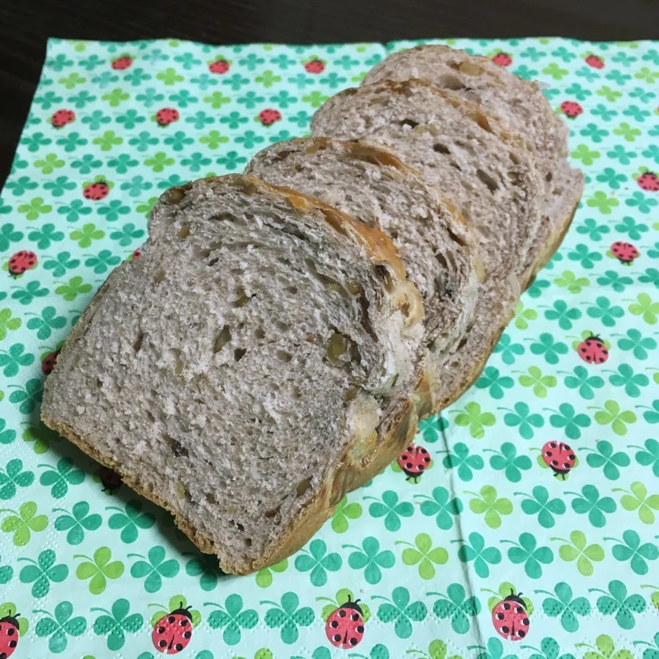 べーちゃん♪100投稿祝✨くるみとハチミツの山食|TOMOさん