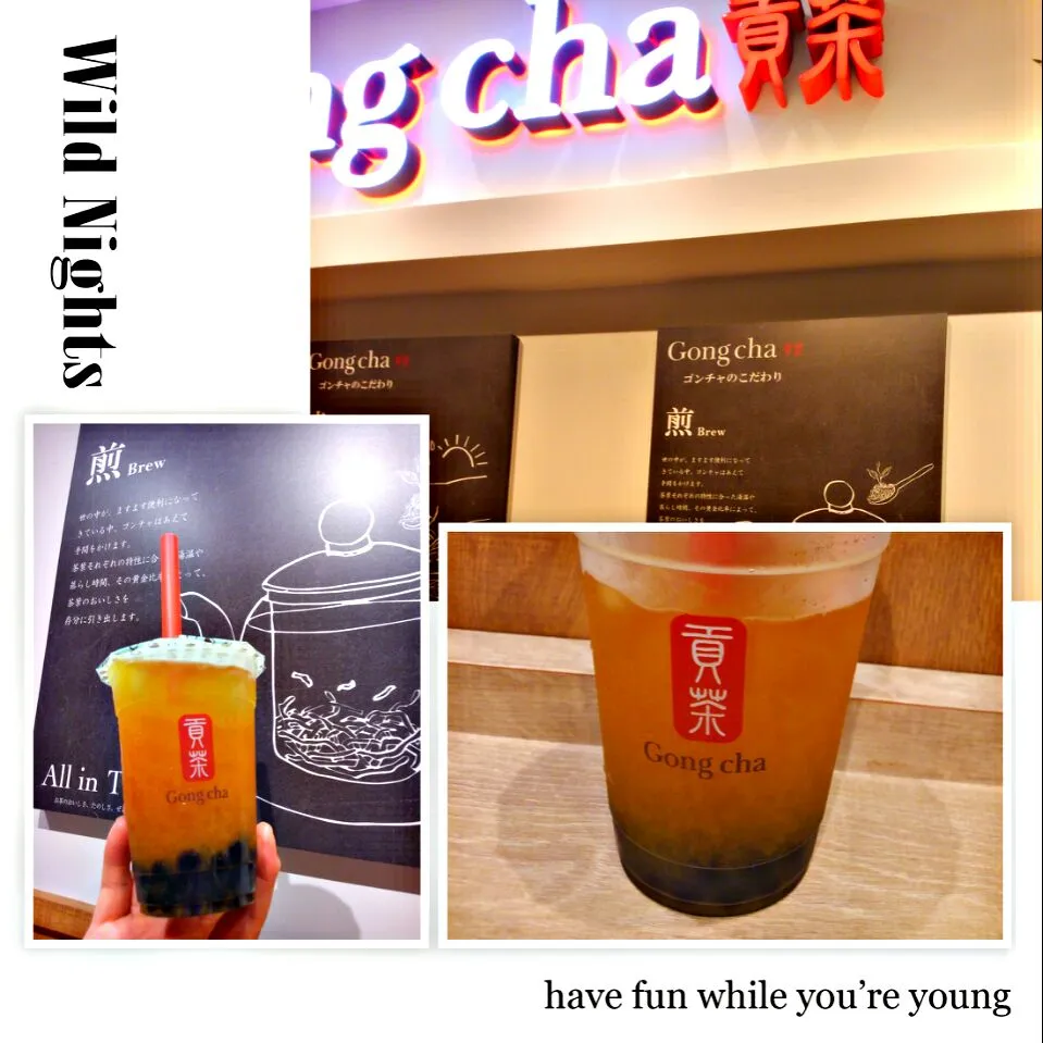 Gong cha😍|みるくここあさん