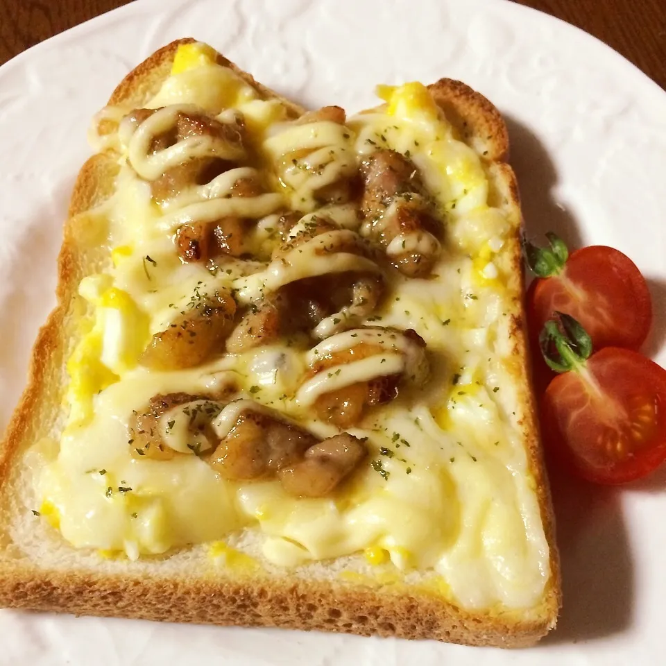 エッグチキンパン|しろくまさん