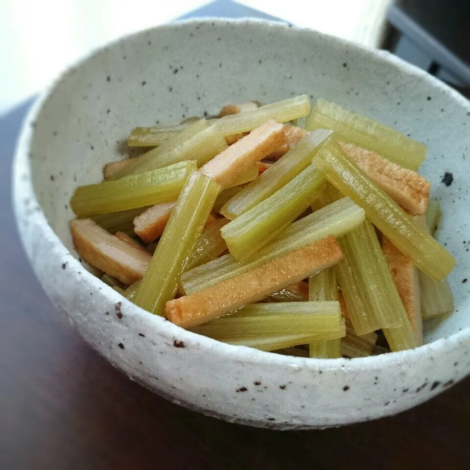 ふきの煮物|まりおさん