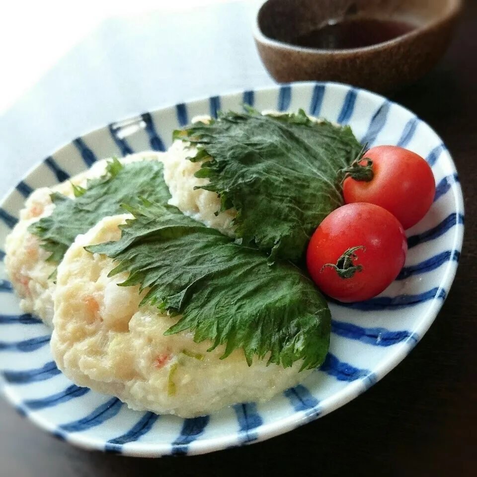 Snapdishの料理写真:海老入り豆腐バーグ|まりおさん