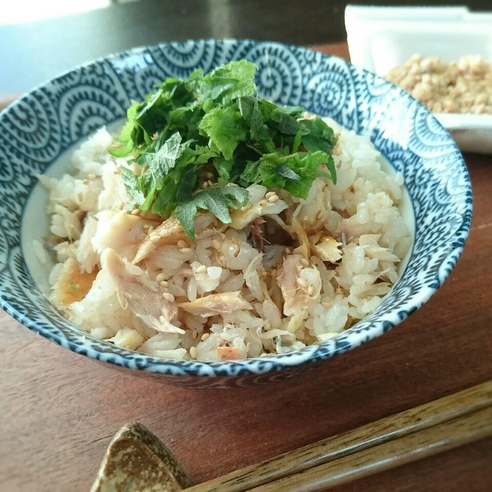 明太塩さば混ぜごはん|まりおさん