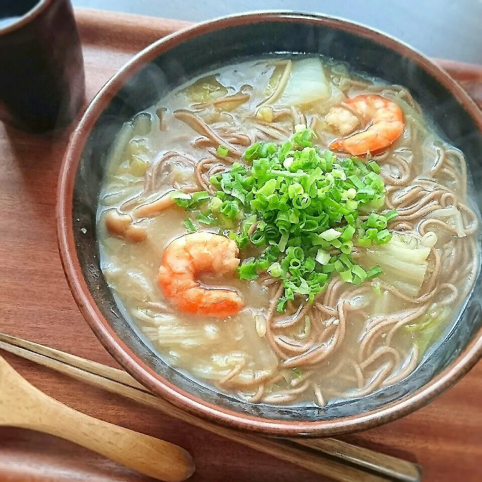 あんかけ風蕎麦|まりおさん