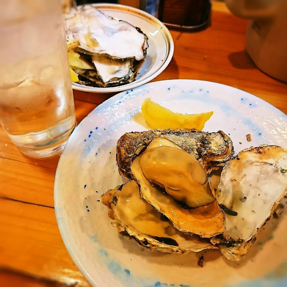 焼き牡蠣|まりおさん