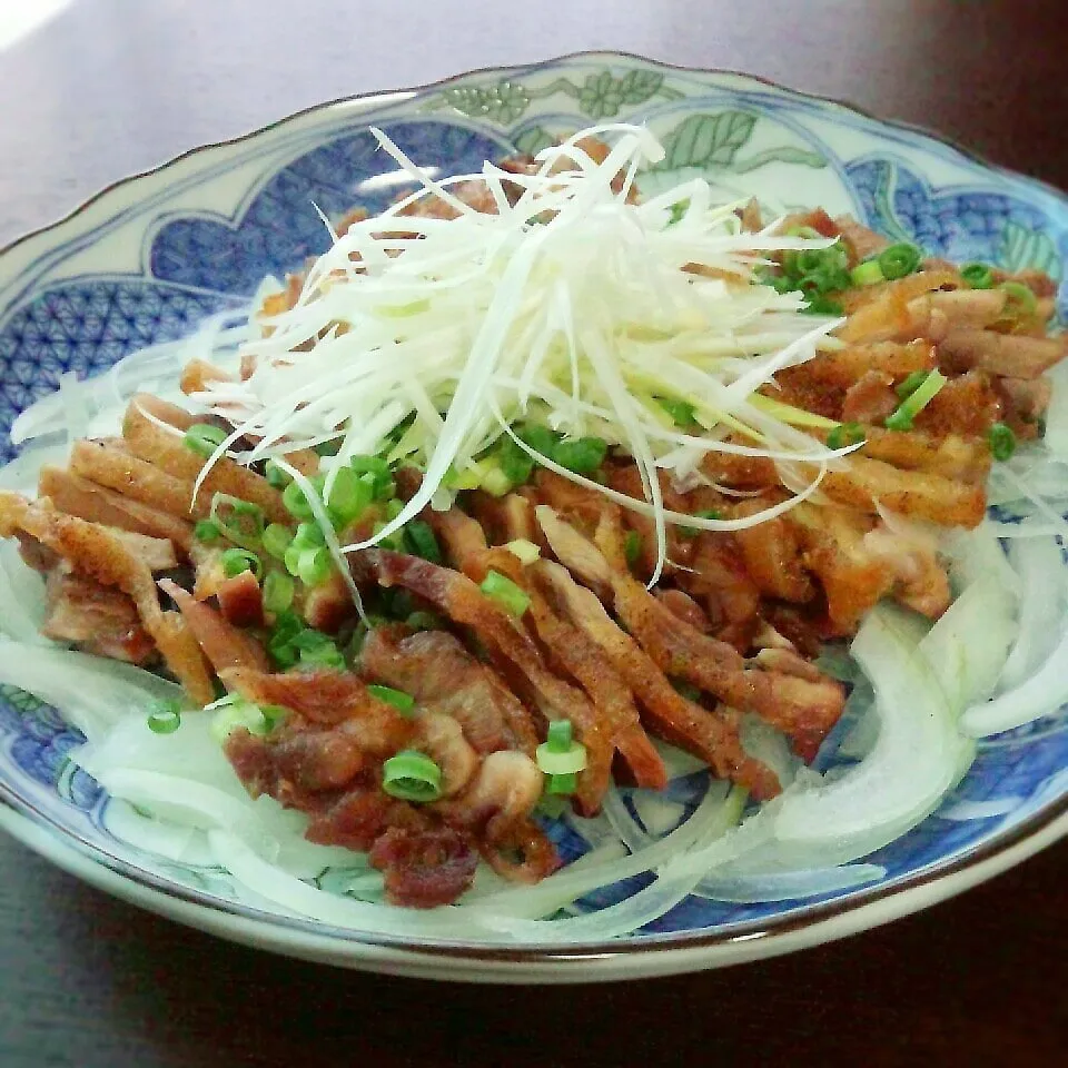 焼き親鶏ﾎﾟﾝ酢|まりおさん