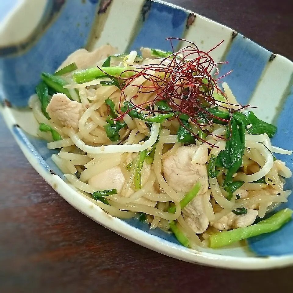 祝☆700 鶏ﾑﾈ肉でﾚﾊﾞﾆﾗ風|まりおさん