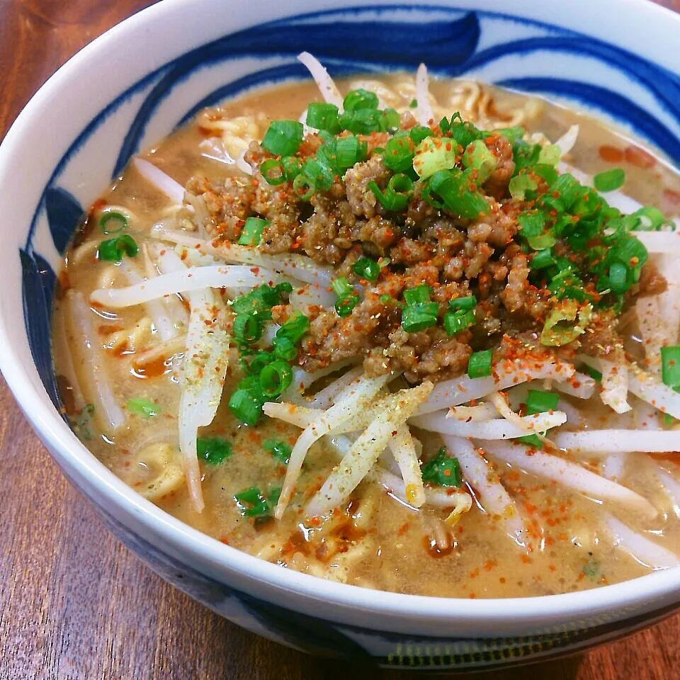 ｻｯﾎﾟﾛ一番味噌で坦々麺ちっく|まりおさん