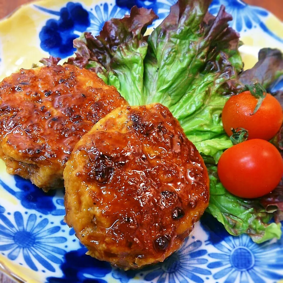 粉高野豆腐入り鶏つくね|まりおさん